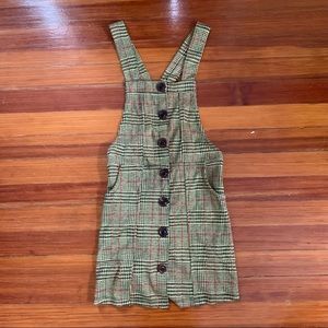 Urban Outfitters Plaid Button Down Dress